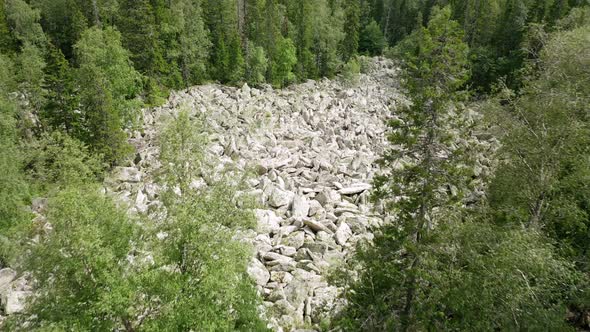 Aerial View of Big Stone River