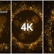 Gold Particle Background 4K - VideoHive Item for Sale