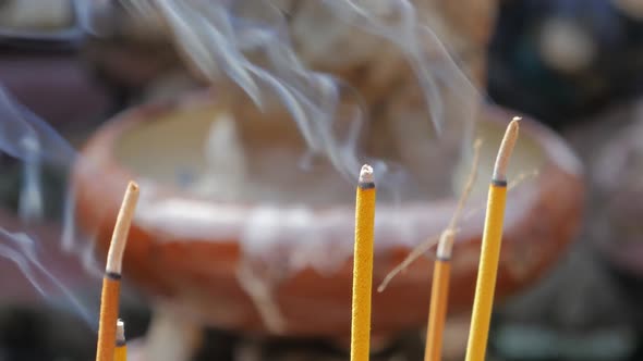 Incense Burning in Hoi An, Vietnam