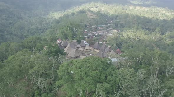 Village on Mountain