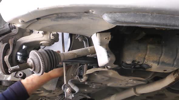 Car Suspension Repair Underneath alt