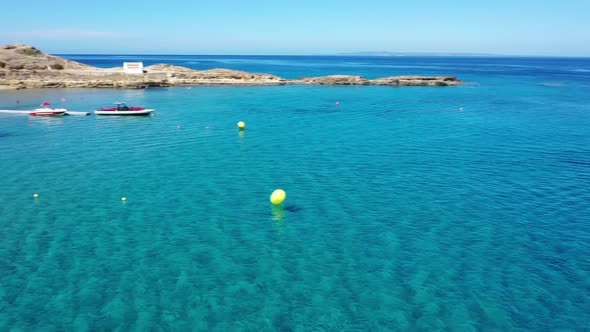 Fly Boarding and Sea Riding in a Sunny Summer Day, Zakynthos, Greece