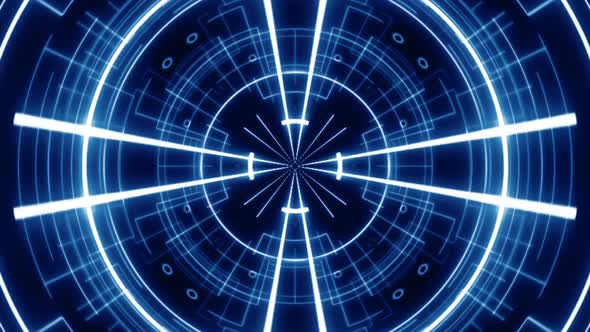 Glowing Grid Loop Background alt