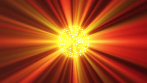 Seamless Gold Disco Ball VJ Loop alt