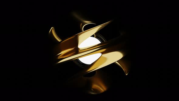 A bright abstraction of golden shades and shadows alt