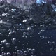 Super Slow Motion Macro Shot of Air Bubbles Flowing in Water at 1000 Fps