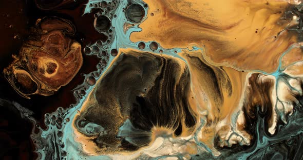 Colors of the galaxy exploding