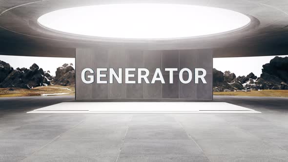 Futuristic Room Generator