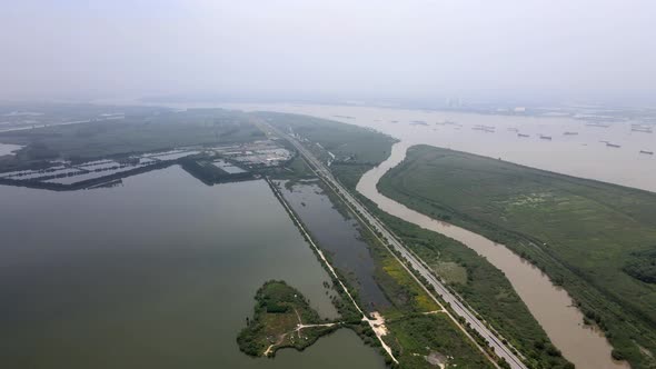 The Changjiang River, Asia alt