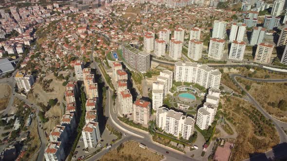 Modern City Aerial View alt