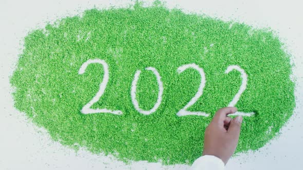Hand Writes On Green 2022