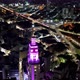 Aerial time lapse landscape of downtown Sao Paulo Brazil. Traffic at famous avenue - VideoHive Item for Sale