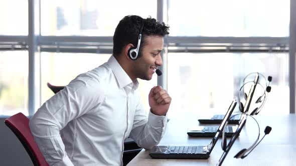 Businessman Is Trading Online. alt