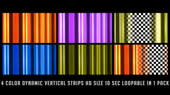 Dynamic Vertical Strips V01
