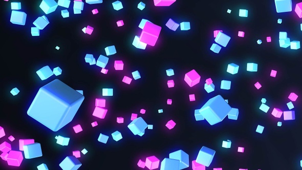 Cubes Shiny Widescreen