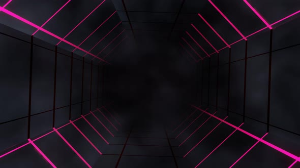 A Mystical Tunnel of Flashing Lines alt