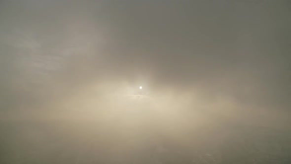 8K A Real Sandstorm Obscuring The Sun