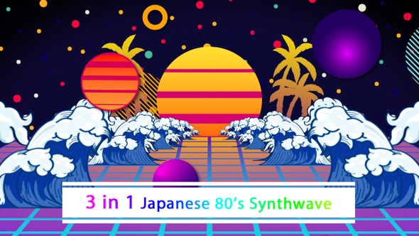 Japanese 80's Synthwave