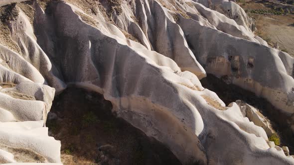 Cappadocia Landscape Aerial View, Turkey, Goreme National Park alt