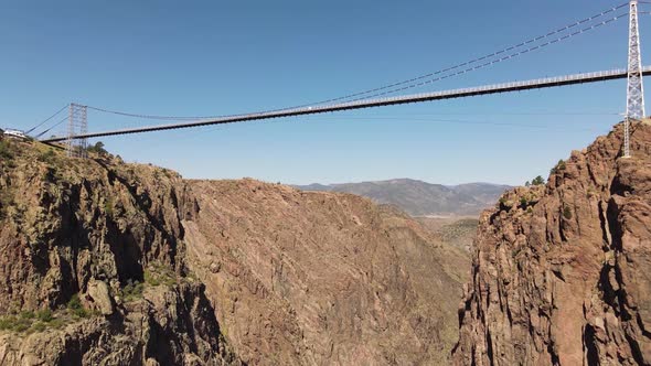 Under the bridge shot at Royal Gorge in Colorado. alt