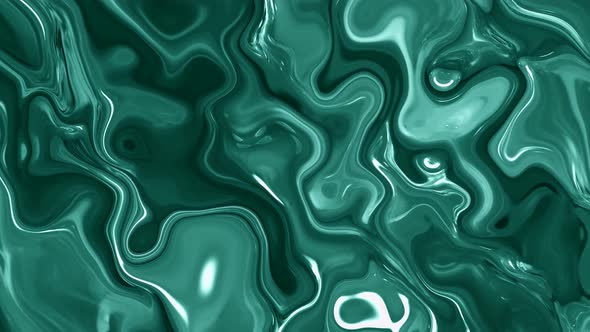 Abstract Cyan Silky Wavy Liquid Animated Background alt