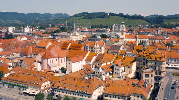 Aerial View of Maribor alt
