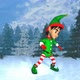 Elf dancing in a winter forest - VideoHive Item for Sale