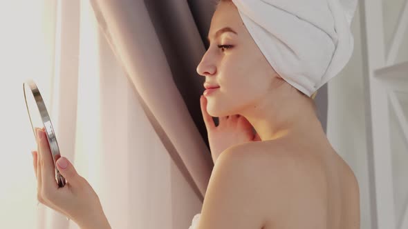 Facial Treatment Skincare Rejuvenation Woman Face alt