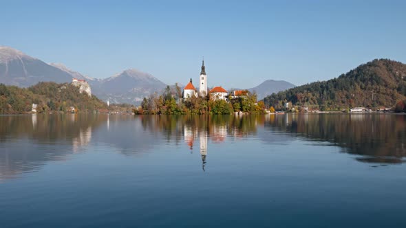 Hyperlapse of Lake Bled, Slovenia alt