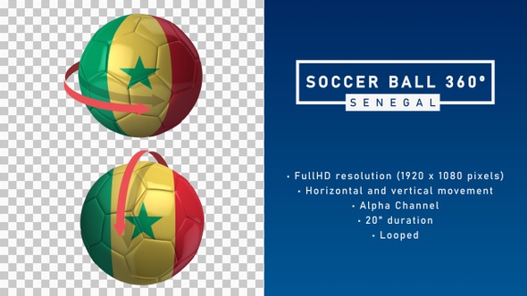 Soccer Ball 360 - Senegal