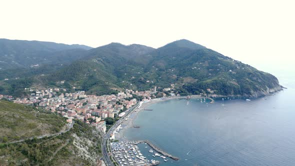 Levanto Italian Coast 4k Mediterranean