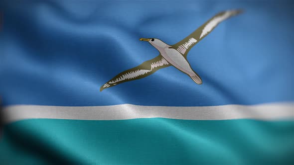 Midway Island Flag Front, Motion Graphics | VideoHive