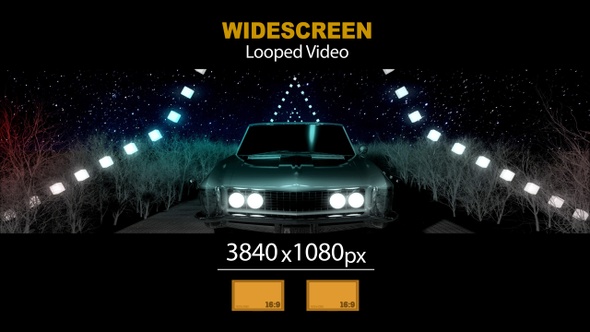 Wide Screen Car Drive 02