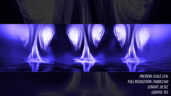 Particle Party Purple Composition  alt