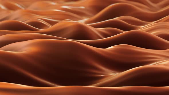 Looped Smooth Golden Waves