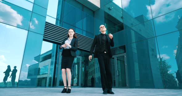Two Teenage School Children Celebrating Graduation School, Enjoying Their Holidays, Spending Time alt
