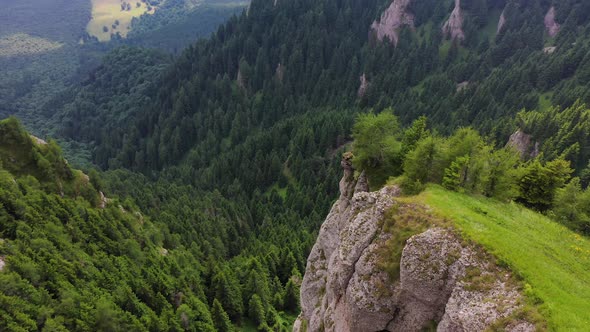 Flying Above the Mountains