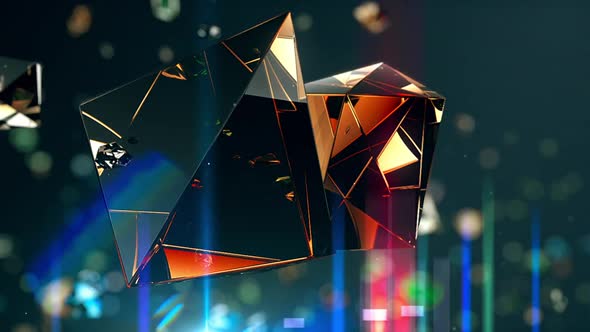 Colorful Cleancut Diamonds Floating 5 alt