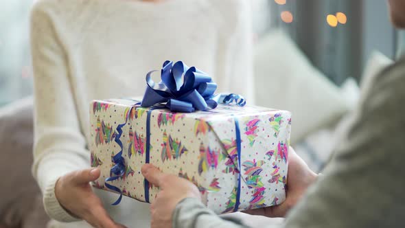 A Loving Couple Celebrating Valentine's Day In The Restaurant alt