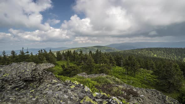 Time lapse of beautiful nature of the Czech Republic alt