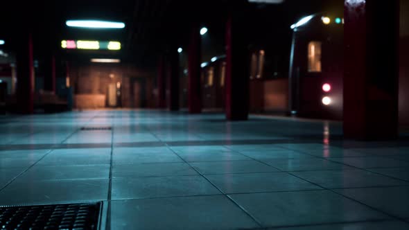 Empty Train Station During the Covid19 Pandemic alt