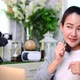 Asian Woman blogger or vlogger working online for beauty and makeup. Social media - VideoHive Item for Sale