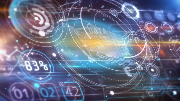 Animated Online Shopping Infographic 4K