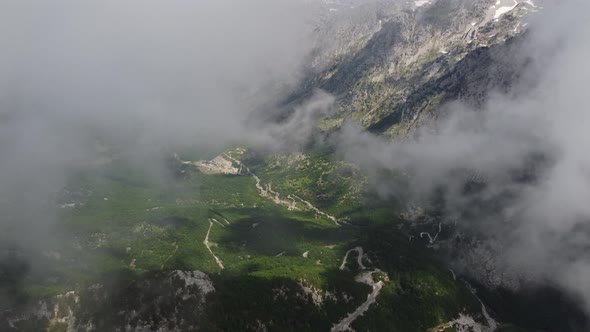 Beautiful Landscape in Albania with Mountains alt