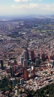 Bogota Colombia Vertical Footage alt