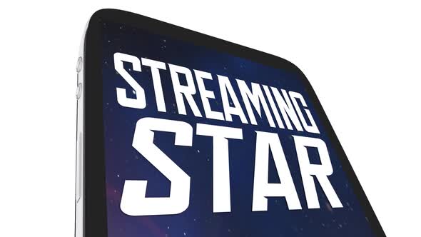 Streaming Star Internet Video Celebrity Sensation Phone 3d Animation alt