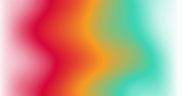 Abstract Vertical Color Gradient Background with Liquid Style Waves Featured Pink or Red Orange