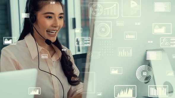 Customer Support Call Center Provide Data with Envisional Graphic alt