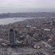 Istanbul Bosphorus Taksim Square And Mosque Construction Aerial View - VideoHive Item for Sale