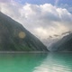 Time Lapse Clouds Move Above Reservoir in Austrian Alps - VideoHive Item for Sale